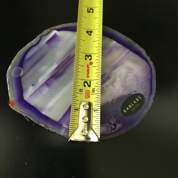 RABLABS New York Geode Coasters. NEW IN BOX. Set of 4 coasters - Picture 8 of 9